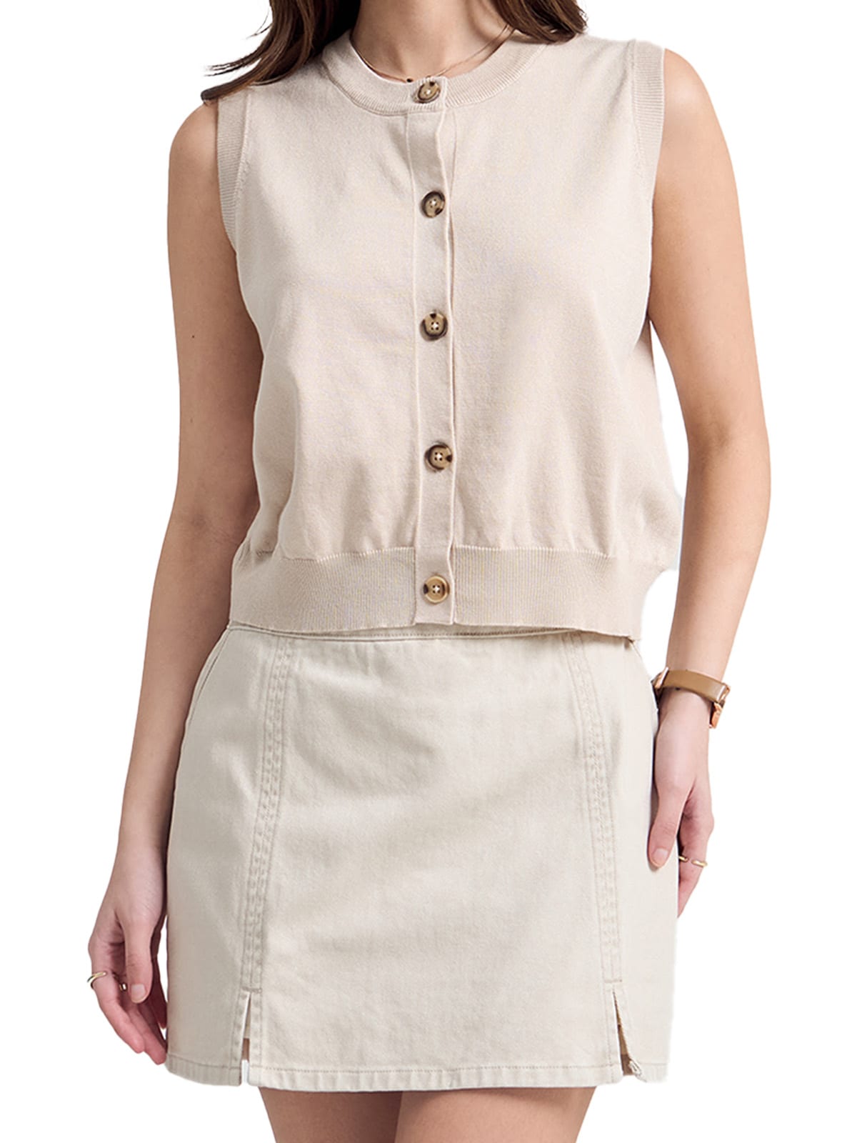 Penshoppe Sleeveless Relaxed Fit Vest, P899